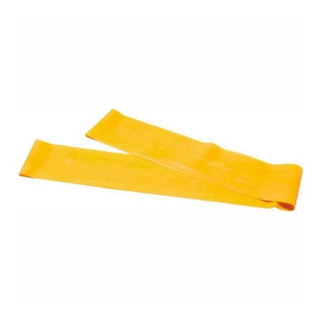 Fabrication Enterprises CanDo Exercise Band Loop, 30" Long, Yellow 1238813